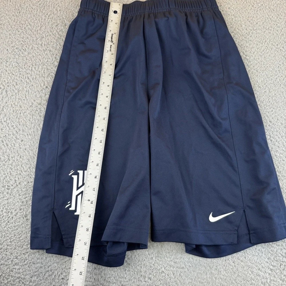 Nike Kyrie Irving Dri-Fit Blue Basketball Shorts Boys Size Xl Blue New Nwt